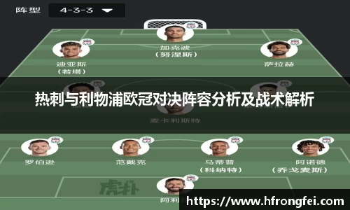 热刺与利物浦欧冠对决阵容分析及战术解析